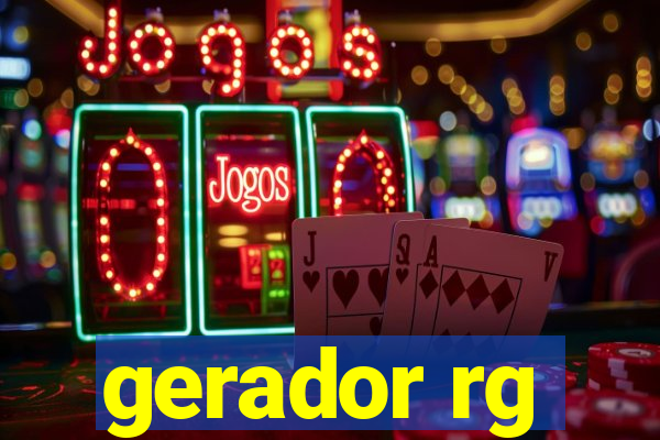 gerador rg